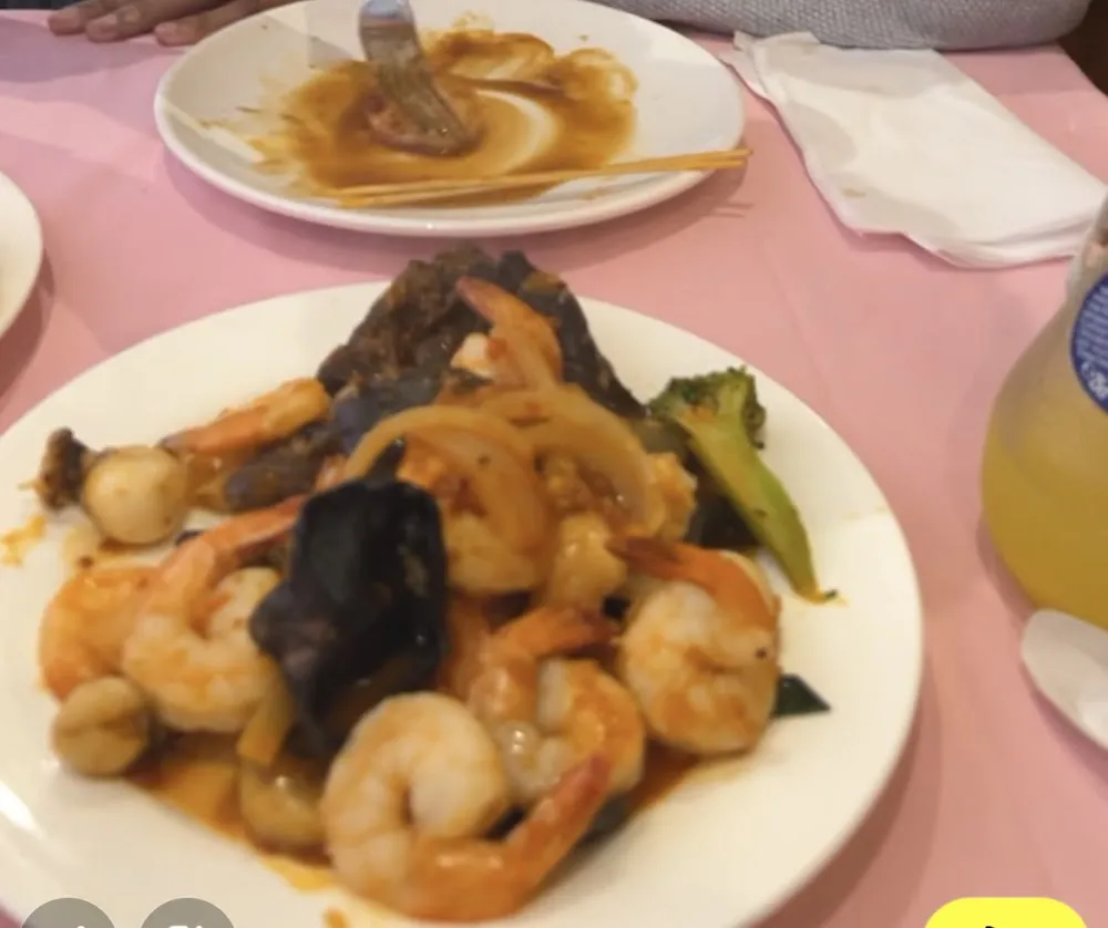 Crevette Aux Champignons Noirs